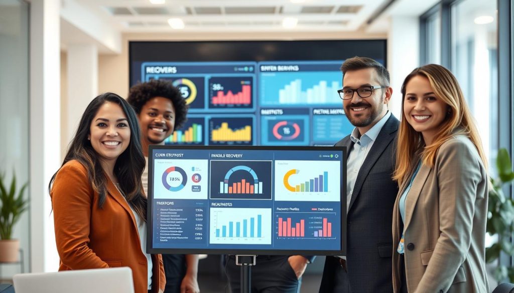 Business team confident in their disaster recovery preparedness