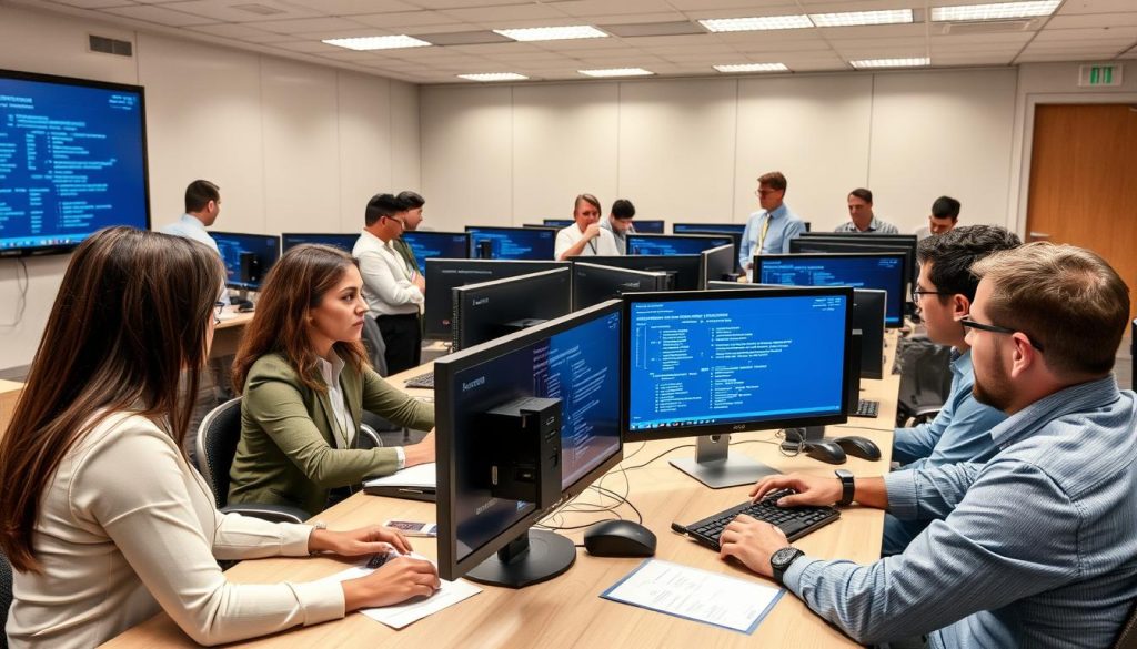 Das Cybersicherheitsteam nimmt an einer Katastrophenschutz-Simulationsübung teil Das Cybersicherheitsteam nimmt an einer Katastrophenschutz-Simulationsübung teil