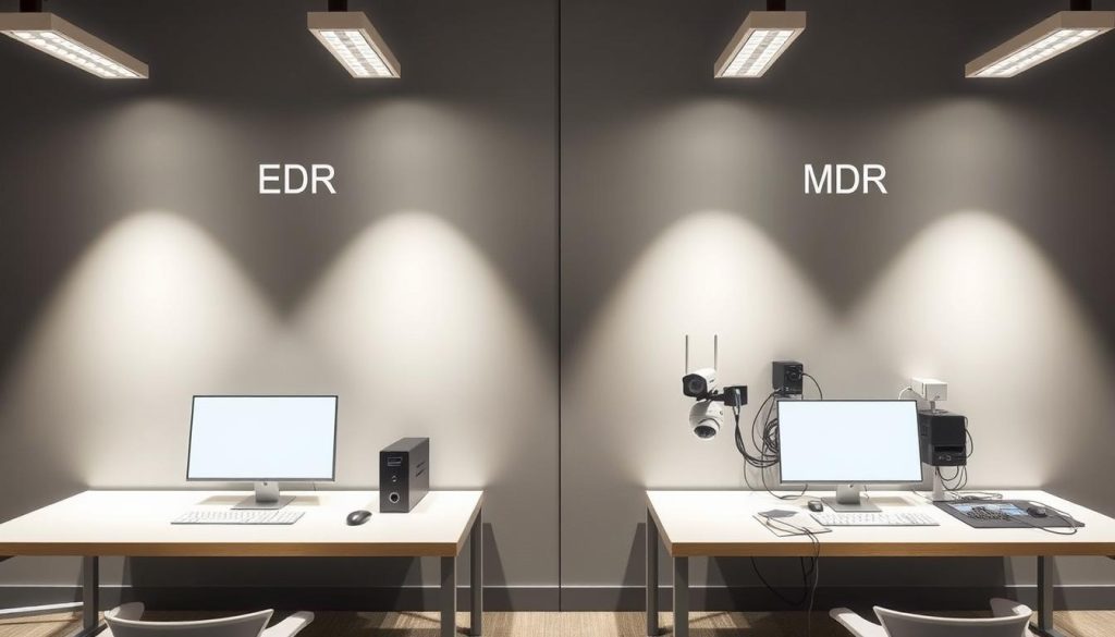 EDR and MDR security comparison