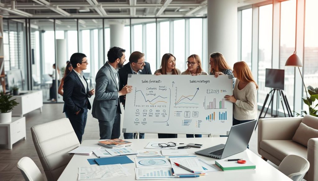 building a sales forecast process