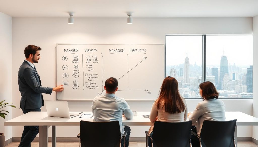 comparing managed services collaboration models