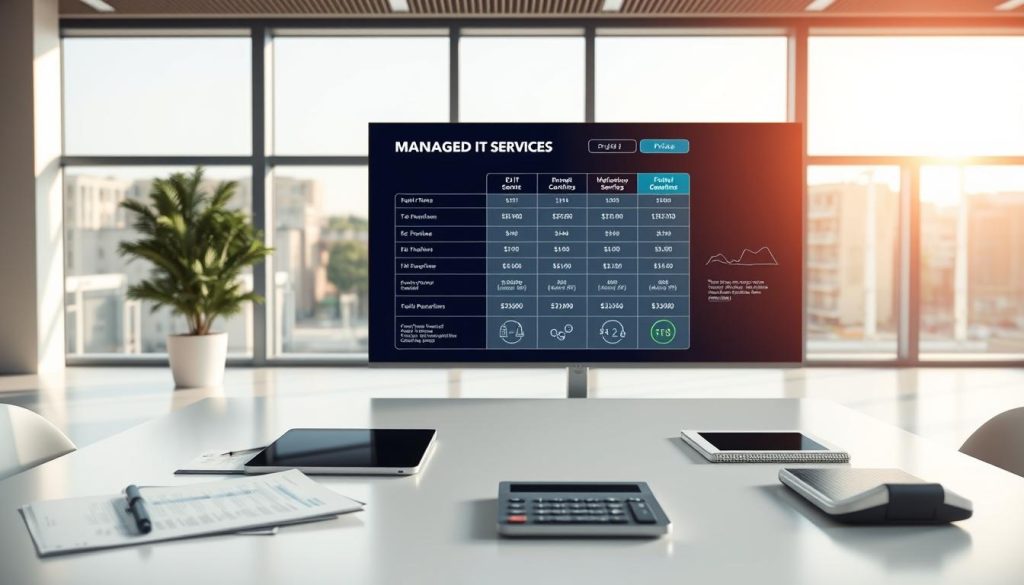 managed services pricing models