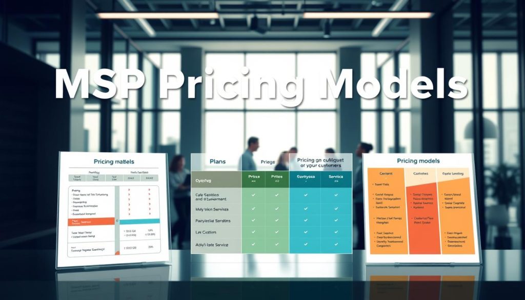 msp pricing models