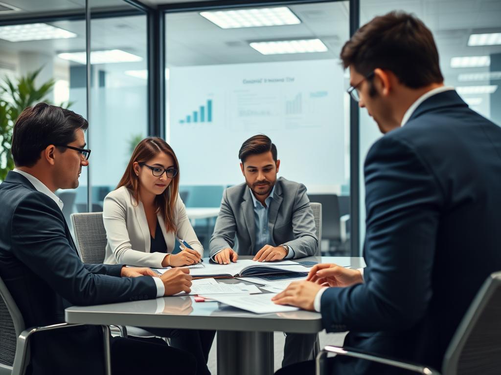 Audit preparation meeting for cloud security compliance