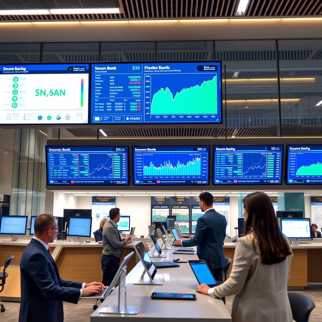 BFSI IT services in Bangalore showing fintech solutions