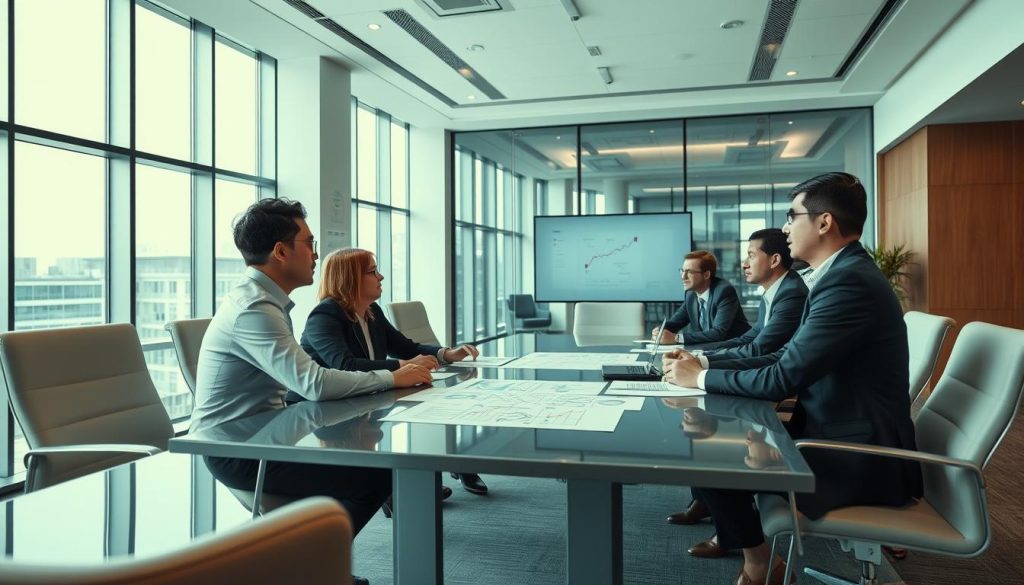 Beslutsfattare diskuterar Kubernetes-strategi i styrelserum