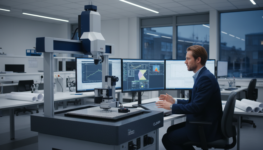 CMM equipment with advanced dimensional inspection software