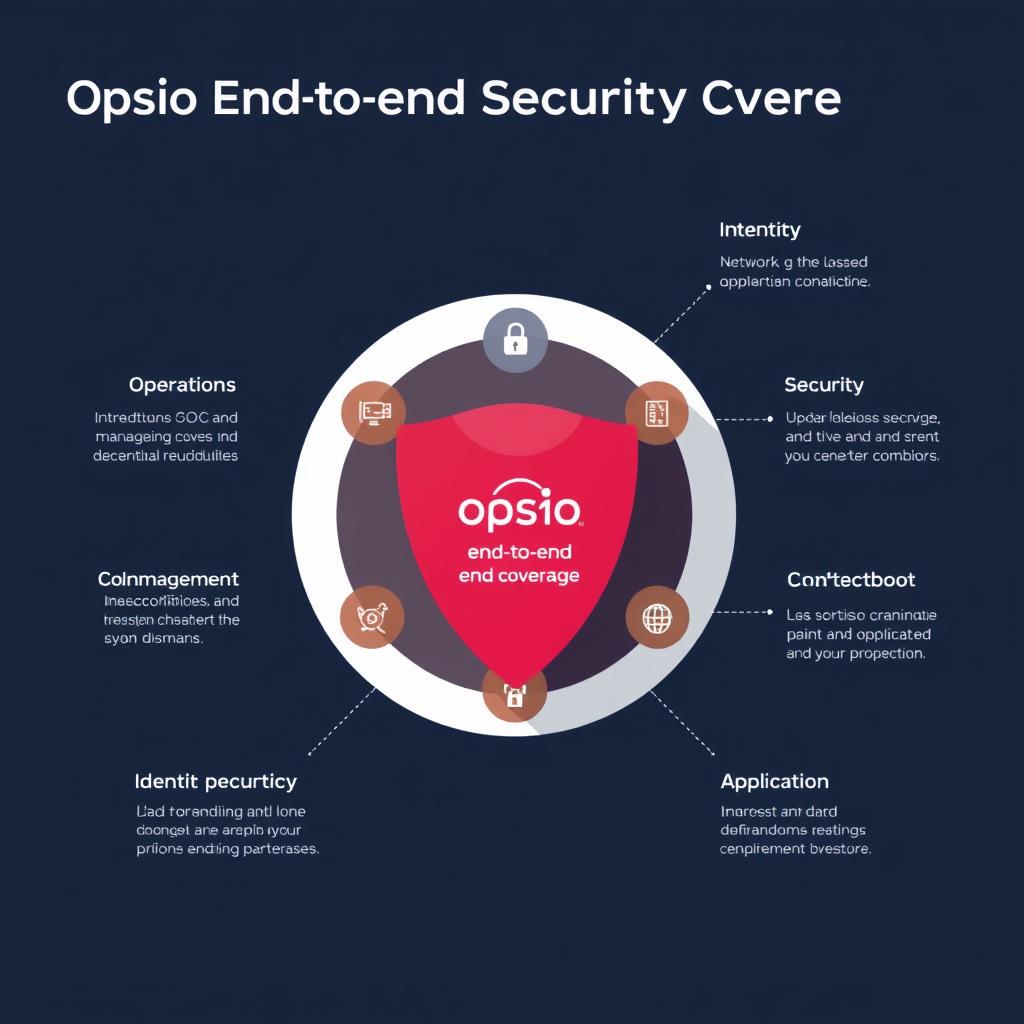 Comprehensive end-to-end security coverage provided by Opsio Comprehensive end-to-end security coverage provided by Opsio
