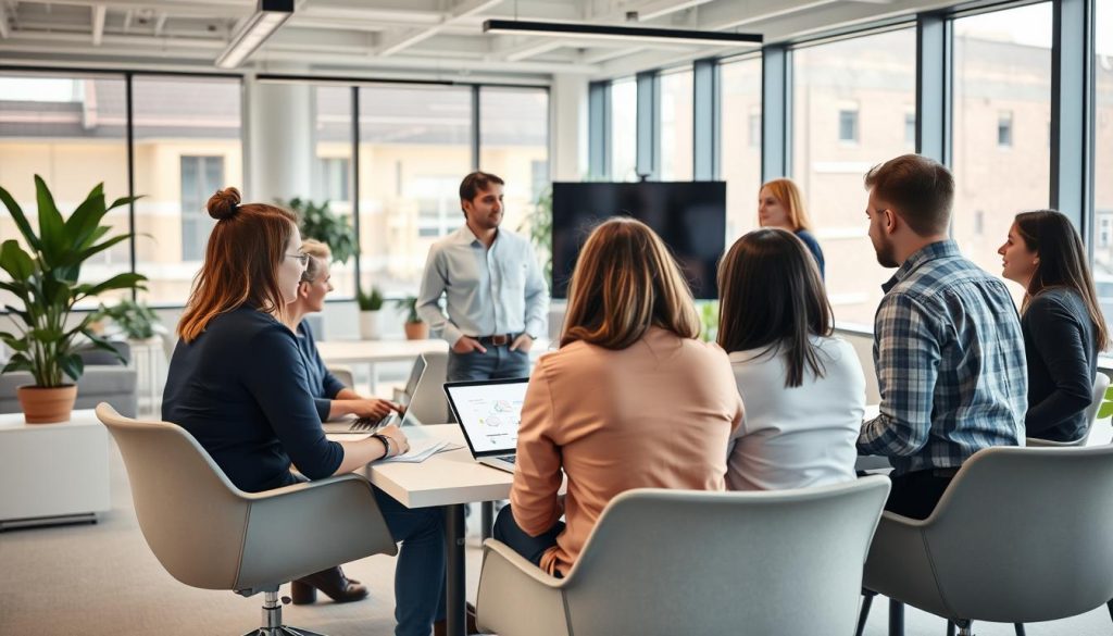 Framtidsinriktad kontorsmiljö med fokus på innovation