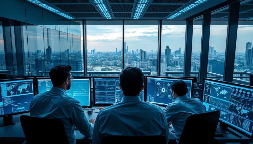 IT Services in Bangalore showing modern tech infrastructure and support services