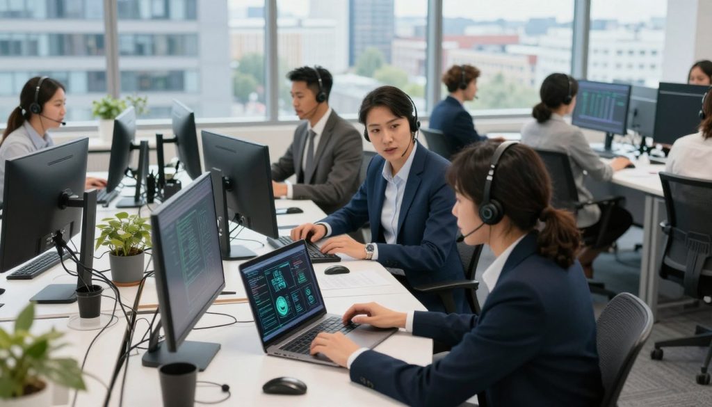 MSP kundeservice og teknisk støtte struktur