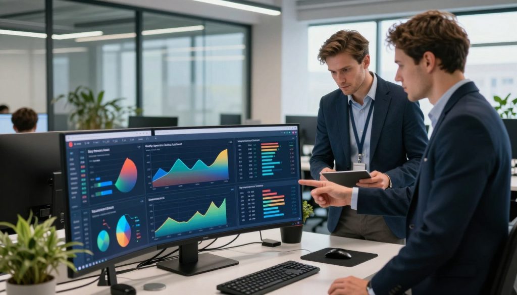 Månedlig driftsstatistikk dashboard
