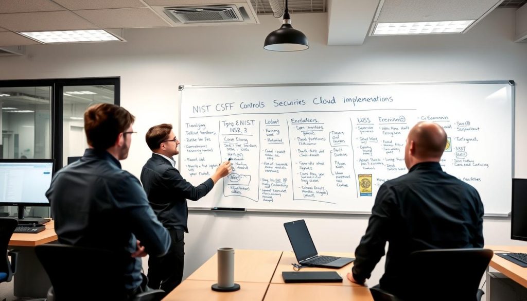 NIST Cybersecurity Framework implementation in a cloud environment