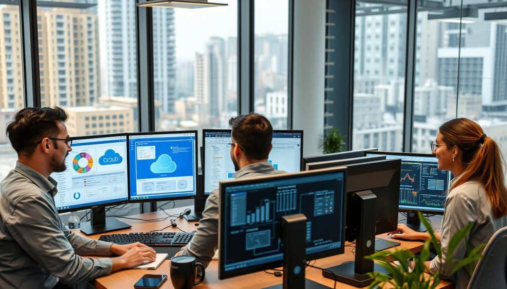 Opsio's IT services team in Bangalore providing technology solutions