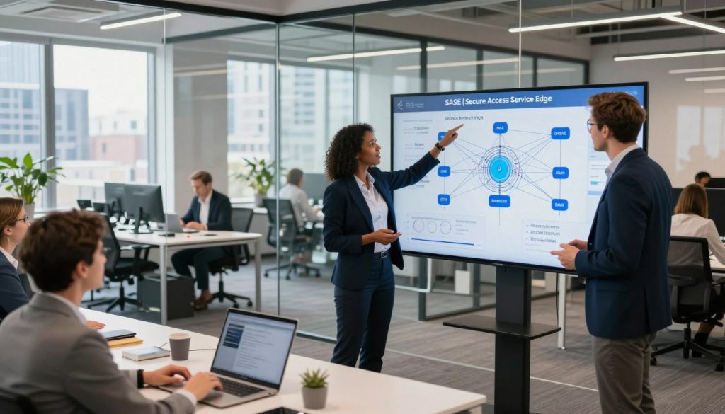 SASE implementering arkitektur og Zero Trust nettverk