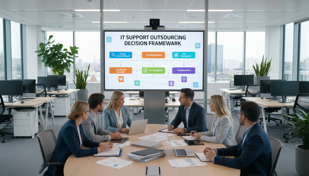 Service desk outsourcing