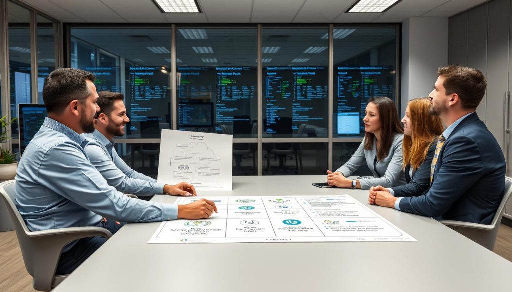 Shared responsibility model for different cloud service models