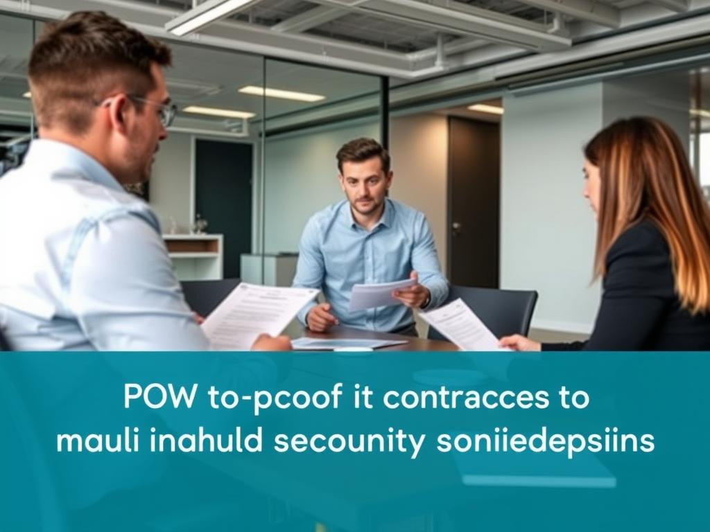 Team conducting a proof-of-concept for multi-cloud security solutions evaluation