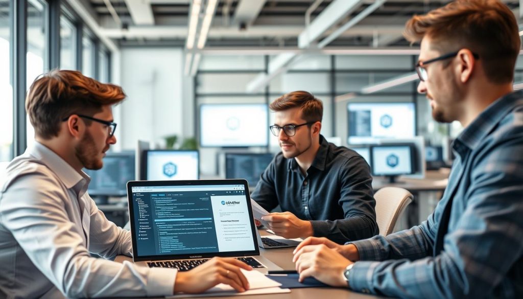 Tekniker som konfigurerar autoskalning för Kubernetes-kluster