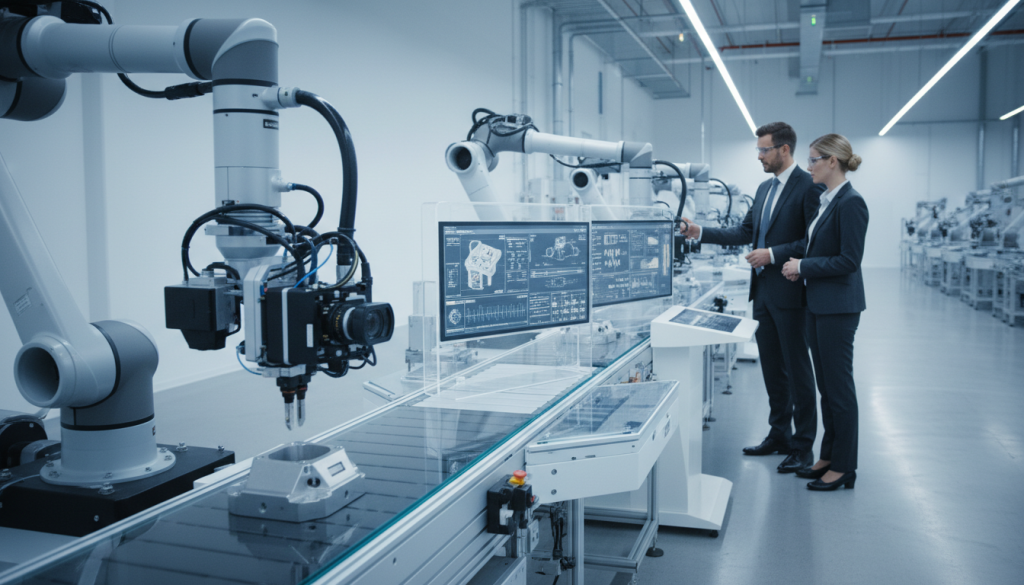 automated inspection systems in manufacturing assembly line