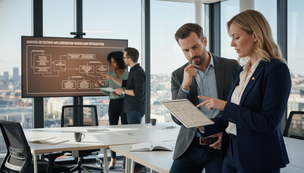 scratch detection implementation workflow integration