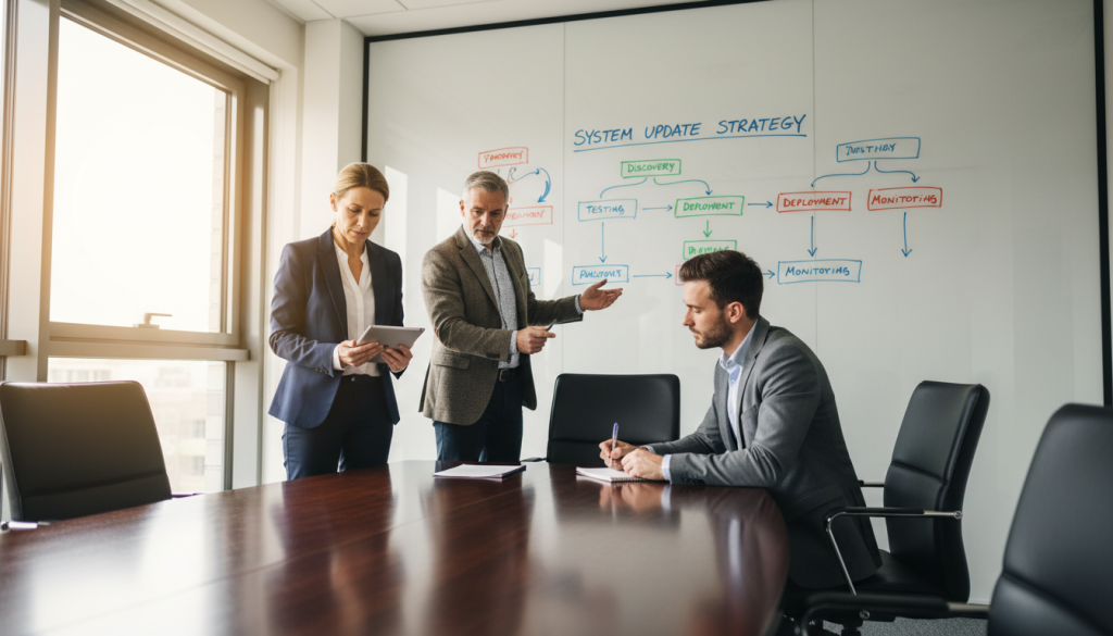 Automatisierte Systemaktualisierung Strategie entwickeln