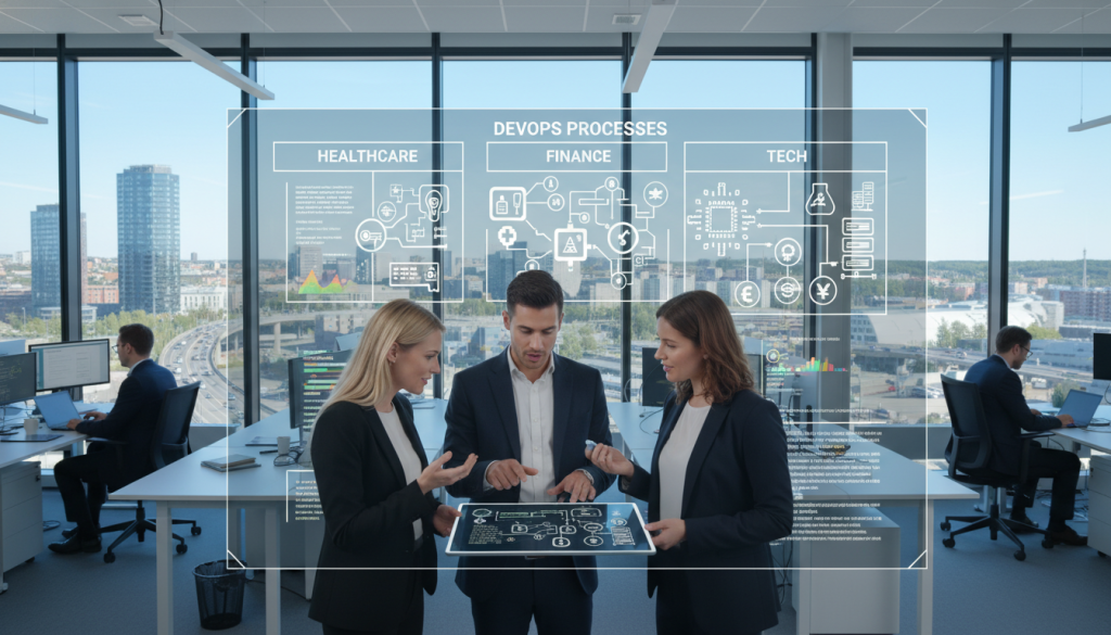 DevOps tillämpningar i olika branscher