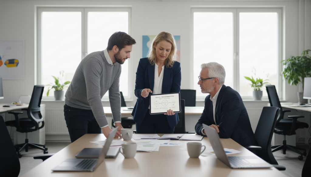 Digital transformation framgångsfaktorer och nyckelelement