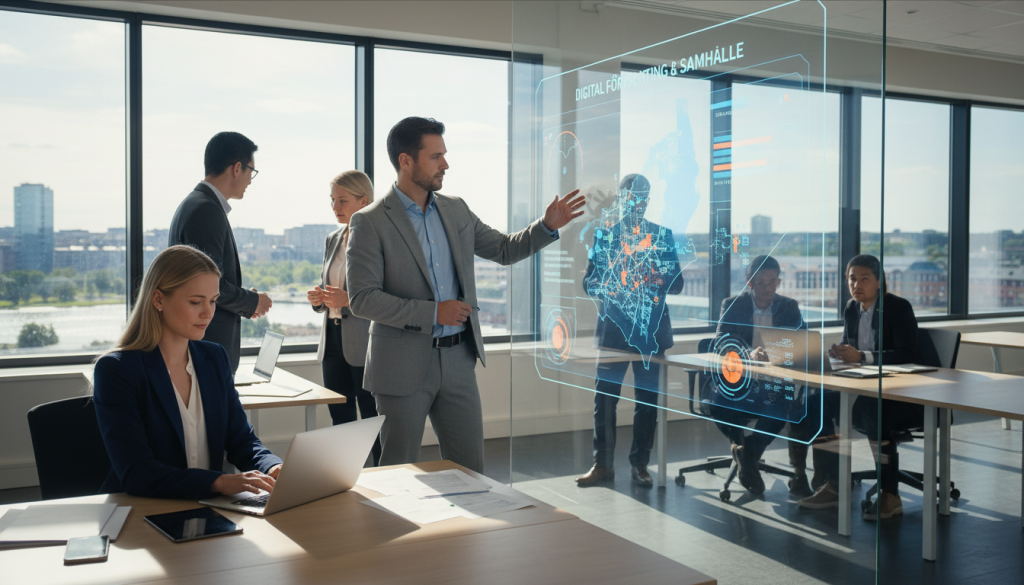 Digitalisering Sverige samhälle e-förvaltning