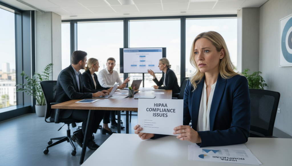 Efterlevnadsutmaningar och HIPAA-misstag i vårdorganisationer
