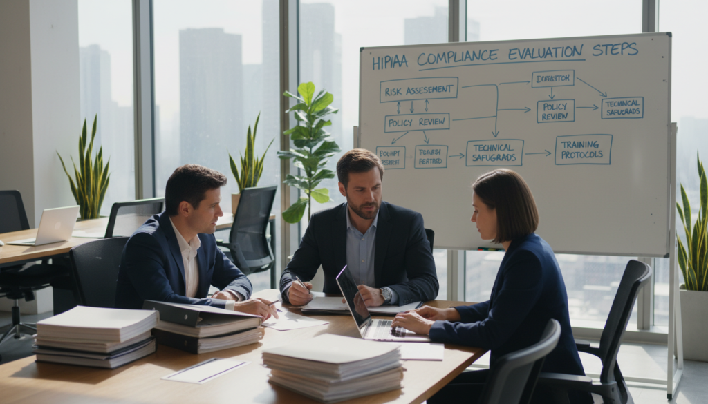 HIPAA consulting firms evaluation process