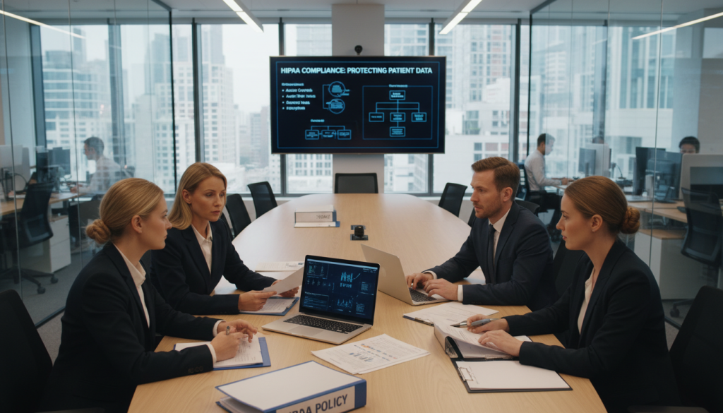 Hur ser processen ut för HIPAA-efterlevnad?