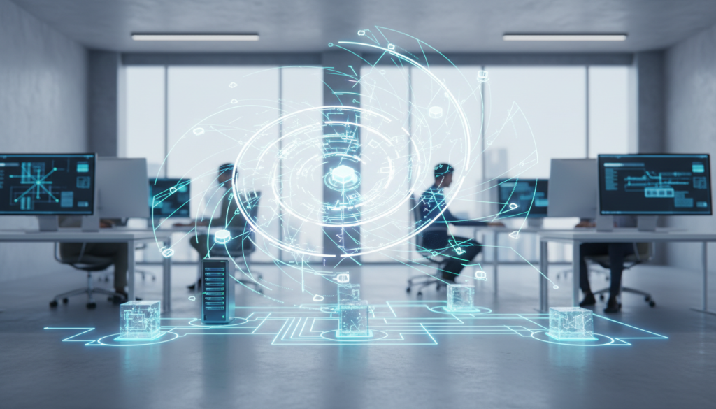 IaaS cloud infrastructure types diagram showing virtual computing resources