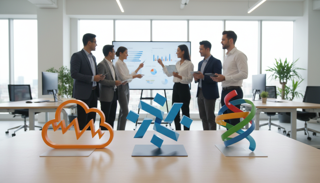 Major cloud service providers comparison AWS Microsoft Azure Google Cloud Platform