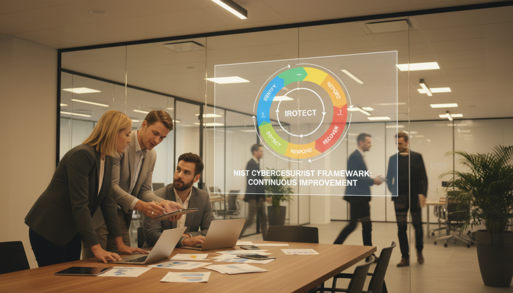 NIST CSF-stegen och kontinuerlig säkerhetsförbättring