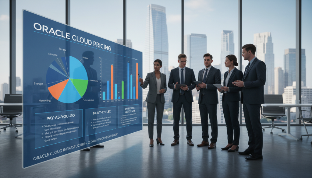 Oracle cloud pricing structure overview