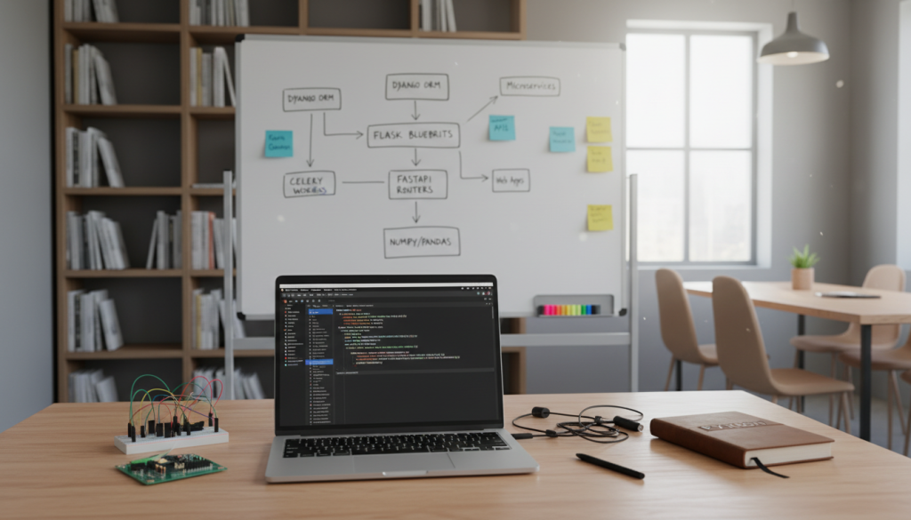 Python development frameworks and tools ecosystem